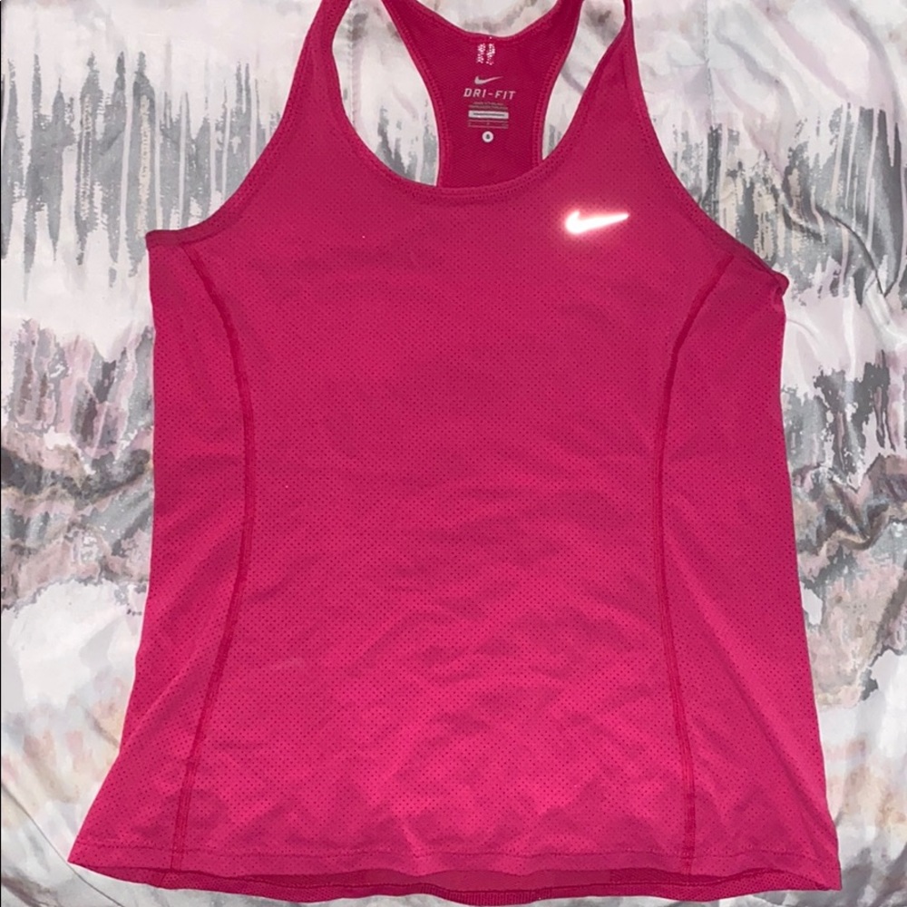 Nike reflective tank top running
